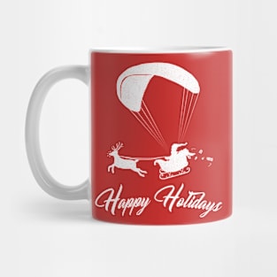 Happy Holidays - Paragliding Santa Mug